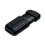 Verbatim Pinstripe Usb Drv 32G Blk 49064