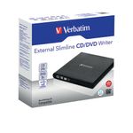 Verbatim Black Dvd Rewriter Usb2 98938