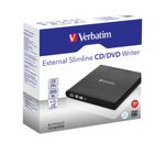 Verbatim Black Dvd Rewriter Usb2 98938