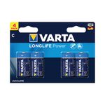 Varta Longlife Power C Battery Pk4