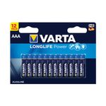 Varta High Energy Battery Aaa Pk 12