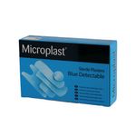 Microplast Blu Detctb Plasters Pk100