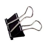 Clipper Foldback Clip 25Mm Black P100