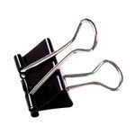 Clipper Foldback Clip 25Mm Black P100