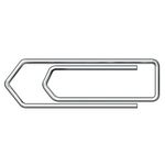 Essentials Paperclip Jumbo 45Mm Pk100