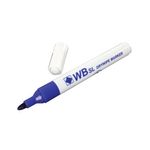 Whitebox Drywipe Marker Bullet Blue