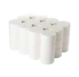 2Work Toilet Rolls Coreless Wht Pk36