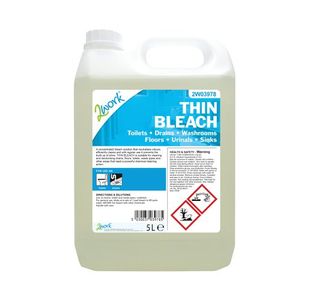 2Work Thin Bleach 5 Litre