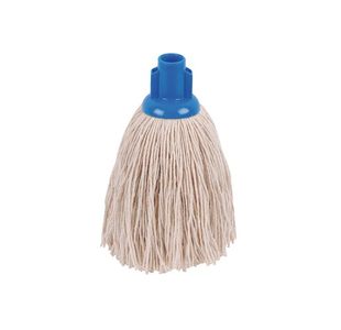 2Work 12oz Twine Rough Mop Blu Pk10