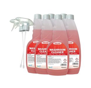 2Work Washroom Cleaner 750Ml Pk6