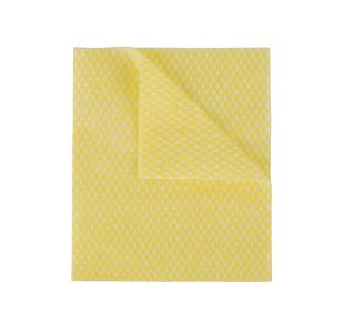 2Work Economy Cloths Yellow Pk50