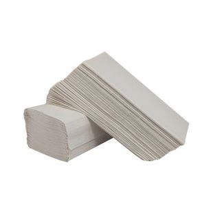 2Work 1Ply White I-Fold 242X222Mm Pk3600