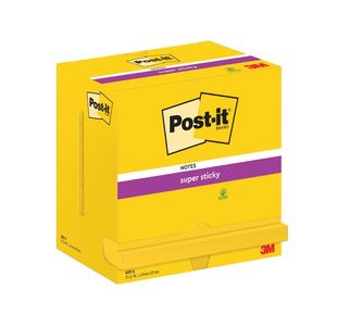 Post-it S/Stick 76x127 90S UYlw Pk12