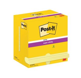 Post-it S/Stik 76x127 90S C/Ylw Pk12