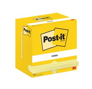 Post-it Notes 76x127 100S C/Ylw Pk12