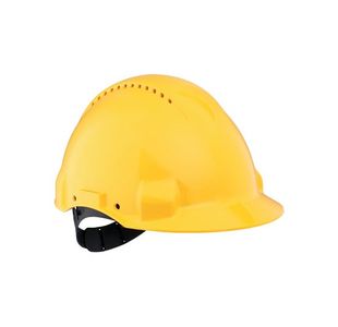 3M Ventilated Safety Helmet Yellow