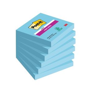 Post-it S/Sticky 76x76 90S Blue Pk6