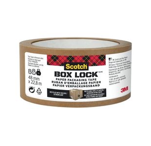 Scotch Boxlock Paper Tape 48mmx22.8m