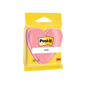 Post-It Heart 70x70mm Pnk Pk12 2007H