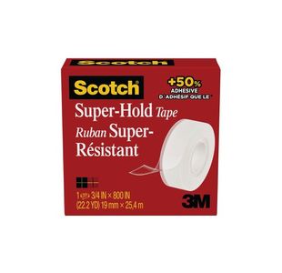 Scotch Supr Hold Sec Tape 19mmx25.4m