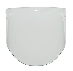 9 Clear Polycarbonate Visor