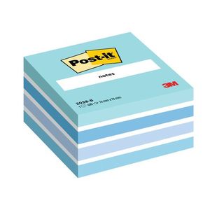 Post-it Cube 76x76mm Blue 2028B