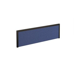 Straight Fabric Desktop Screen With Alum