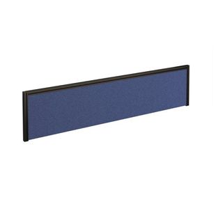 Straight Fabric Desktop Screen With Alum