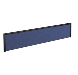 Straight Fabric Desktop Screen With Alum