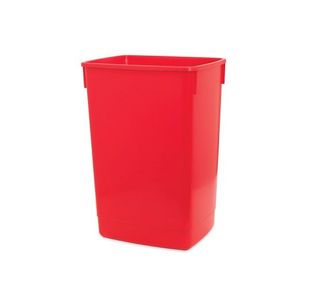 Addis 54 Litre Flip Top Recycle Bin Red