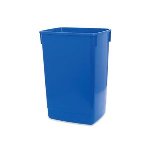 Addis 54 Litre Flip Top Recycle Bin Blue