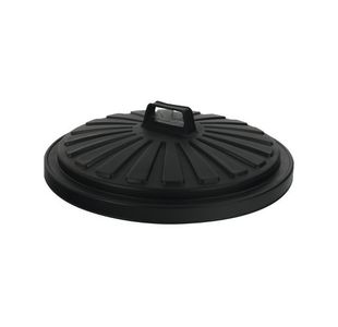 Addis Dustbin Lid Rnd 90Ltr Blk 0766 Mob