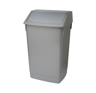 Addis 60L Bin Metallic Grey Finish