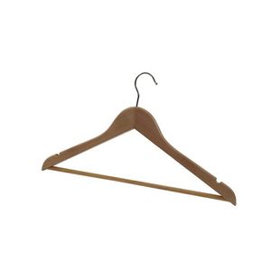 Ff Alba Wooden Coat Hanger Pk25