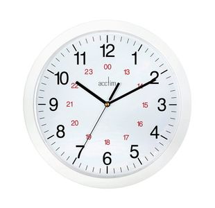 Acctim Metro 300Mm Wall Clock White