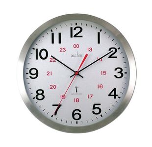 Acctim Century Rc Almn Wall Clock