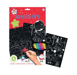 Scratch Art Sheets Pk24