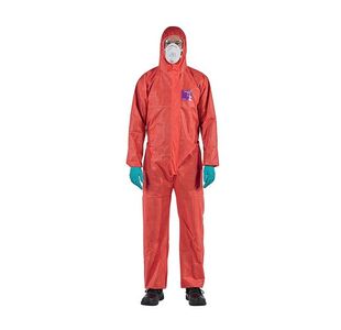 Ansell Alpha-Tec 1500 Coverall Red M