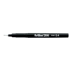 Artline Pen 0.4Mm Tip Black 200