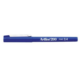 Artline Pen 0.4Mm Tip Blue 200