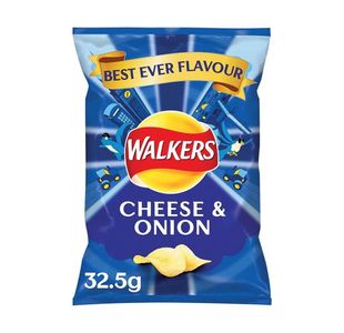 Walkers Cheese/On Crsp 37.5G Pk32