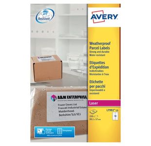 Avery Weatherprf Ship Lbl 99.1x57mm