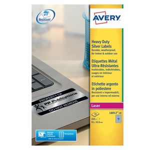 Avery 96mmx50.8mm Heavy Duty Label