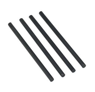 Avery Black Plated Risers 118Mm Pk4