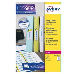 Avery Eurofolio File Label