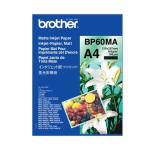 Brother Inkjet Paper Matt Black Pk25