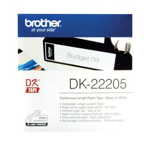 Brother Cont Paper Tape 62Mm Dk22205