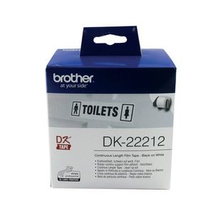 Brother Cont Film Tape 62Mm Wht Dk22212