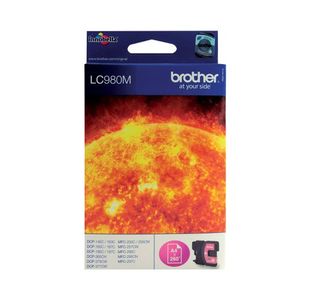 Brother Lc980 Ink Cart Magenta Lc980M