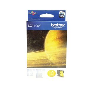 Brother Lc1100 Ink Cart Yellow Lc1100Y